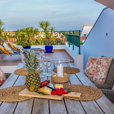 Daire Sol With Pool, Garden & Rooftop Terrace Quarteira