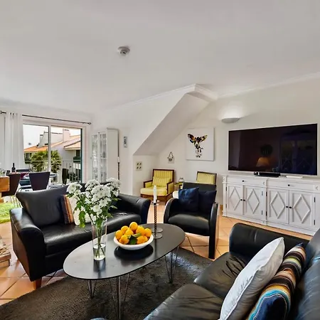 Sol With Pool, Garden & Rooftop Terrace * Quarteira